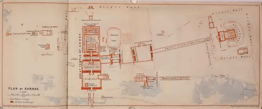 Karnak Temple Plan
